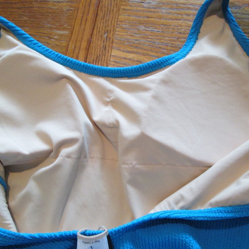 Cotton On Swimsuit Scoop Back One Piece Cheeky NWT Sz L - Picture 10 of 12